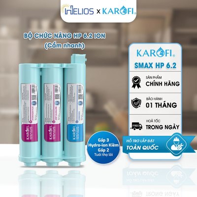 Cụm 6 Lõi Chức Năng Karofi HP 6.2 ION Chính Hãng – Lõi Kết Nối Nhanh Cho KAQ-U95 PRO, KAQ-U98 PRO...