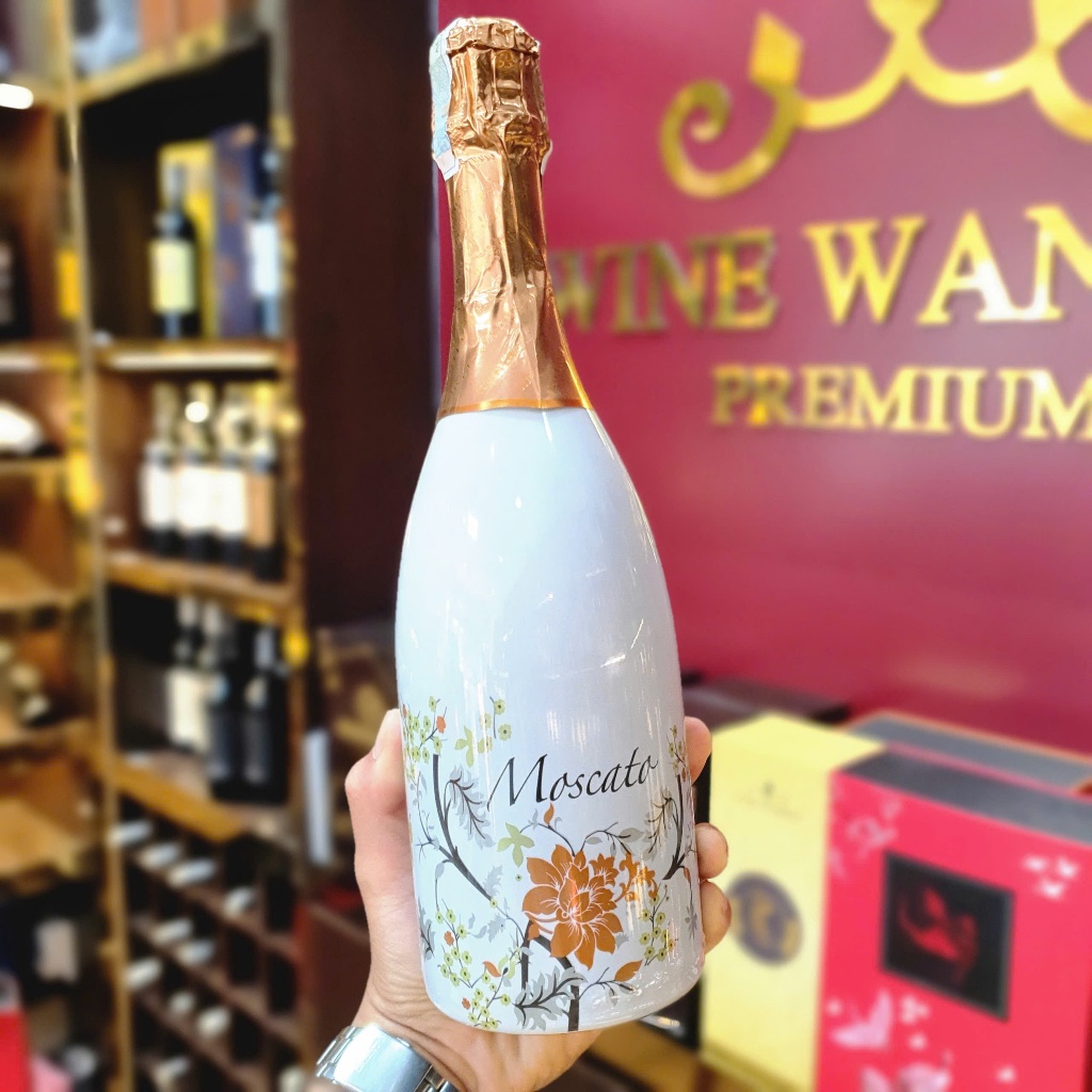 Rượu Vang Sủi/ Nổ Ý Rive Della Chiesa Moscato 750ml