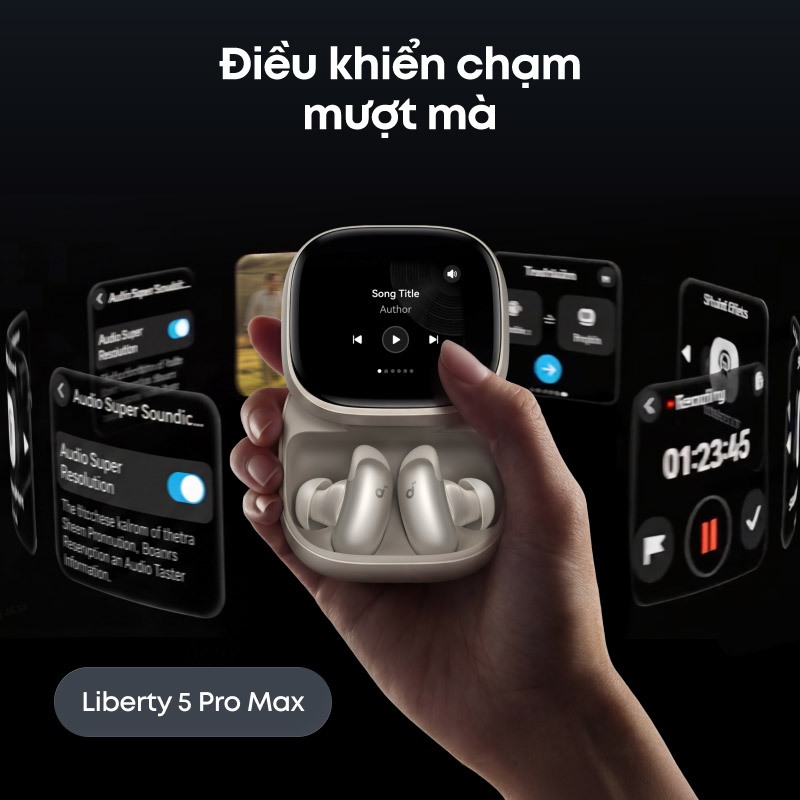[MỚI RA MẮT] Tai nghe không dây Soundcore Liberty 5 Pro / Pro Max | Trợ lý ghi chú AI | Hệ thống đàm thoại 10 cảm biến | BigBuy360 - bigbuy360.vn