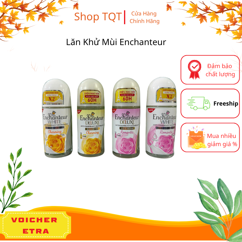 Khử Mùi Nước Hoa Enchanteur 50ml
