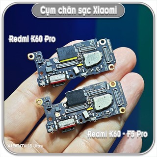 Cụm chân sạc và mic , ổ sim cho máy Redmi K60 - K60 Pro - Poco F5