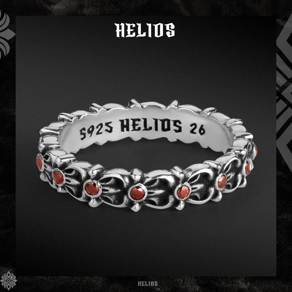Nhẫn bạc S925 Muir Sunflower Helios Original