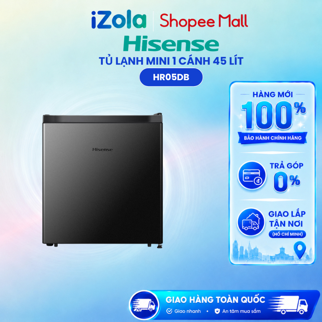 HR05DB - Tủ lạnh Hisense 45 lít HR05DB - Hàng chính hãng