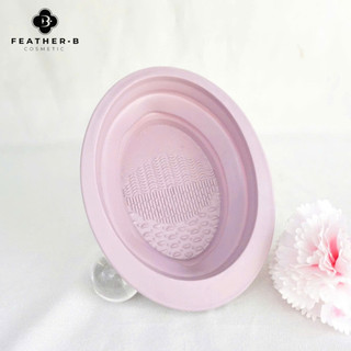 Dụng cọ giặt cọ mini Feather B