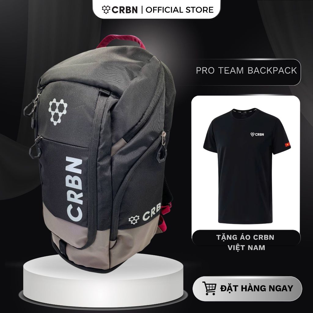 Balo CRBN Pro Team - CRBN Pro Team Backpack - Tặng Áo CRBN Việt Nam