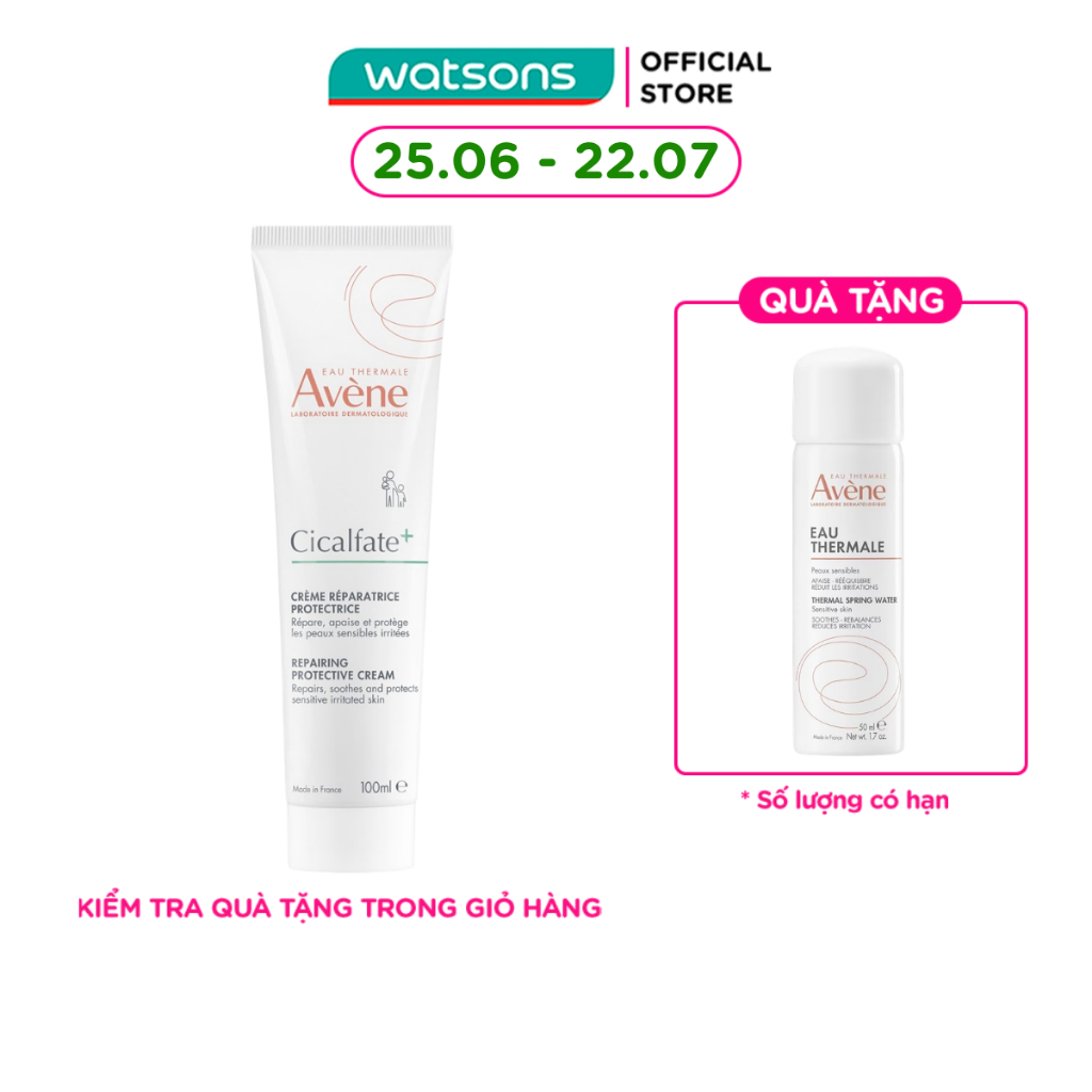 Kem Dưỡng Avene Cicalfate+ Repairing Protective Cream 100ml