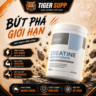 [Freeship] Ostrovit Creatine Monohydrate - Tăng sức mạnh cơ bắp, phục hồi cơ sau tập - Chính hãng