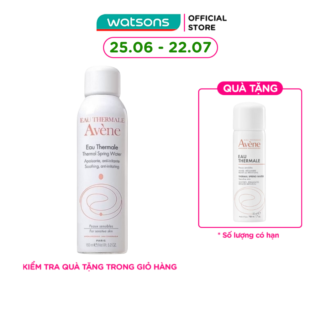 Nước Khoáng Avene Eau Thermale Avene 150ml