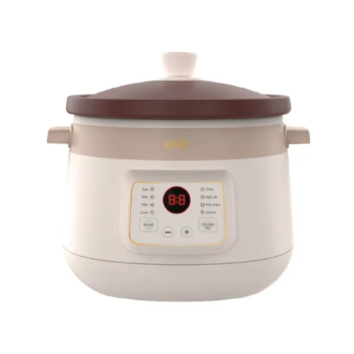 Nồi Kho Hầm Đa Năng 3L Unie USC308, Lòng Gốm Tử Sa Cao Cấp, 8 Chức Năng
