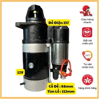 🎁 Đề Điện Mã 157_Dùng điện 12V, Dùng Cho Động Cơ Máy Nổ Diesel