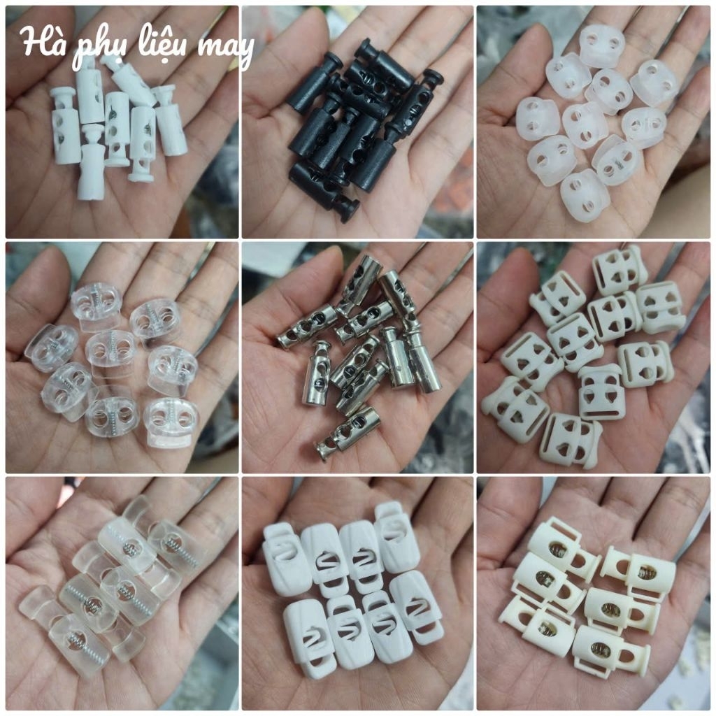 Chốt chặn dây rút ( túi 20 chiếc )
