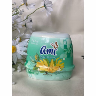 Sáp thơm phòng Ami 200g hương hoa hồng/ LiLy/ trái cây/ chanh/ lavender/ y lang - nhà hàng-  khách sạn chuyên dùng