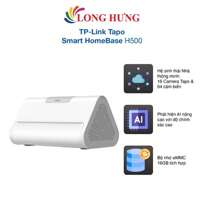 Hub điều khiển nhà thông minh TP-Link Tapo Smart HomeBase H500 - Hàng chính hãng