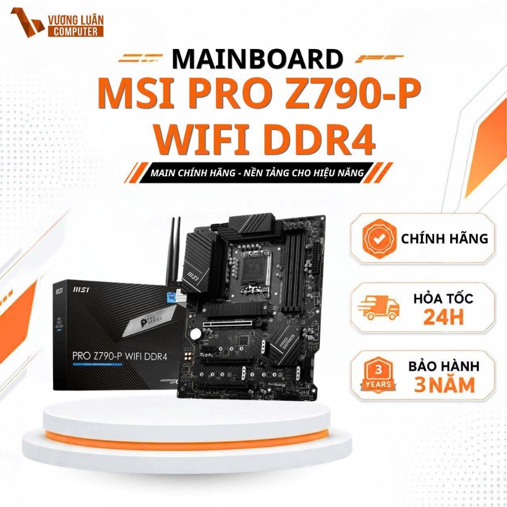 MAIN MSI PRO Z790-P WIFI D4 – BO MẠCH CHỦ Z790 DDR4 CHÍNH HÃNG