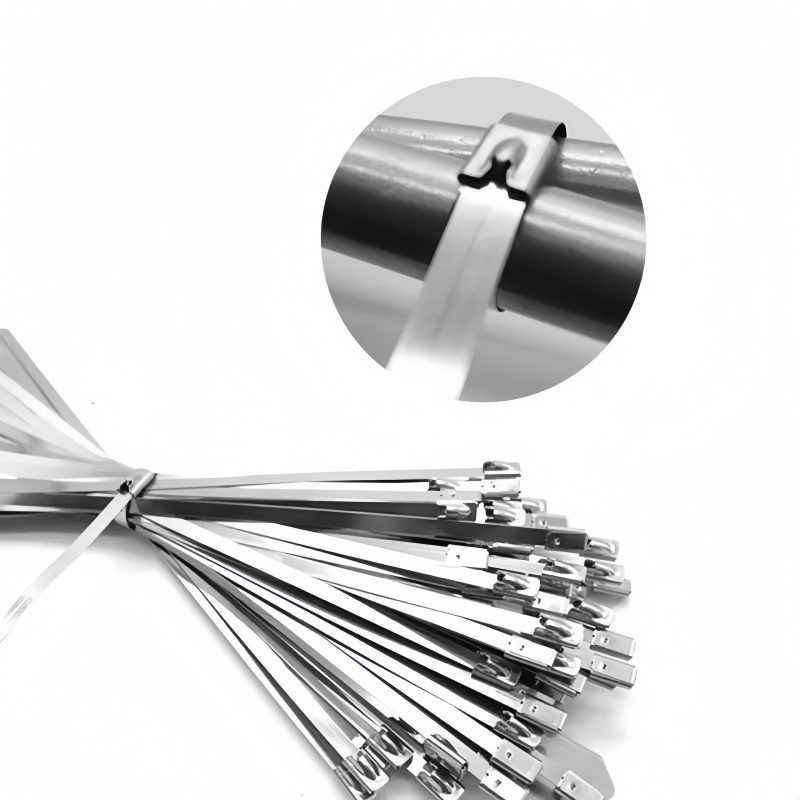 🌈COD🌈Set 50 dây rút thép/Dây rút thép cao cấp/dây đai bằng inox 304