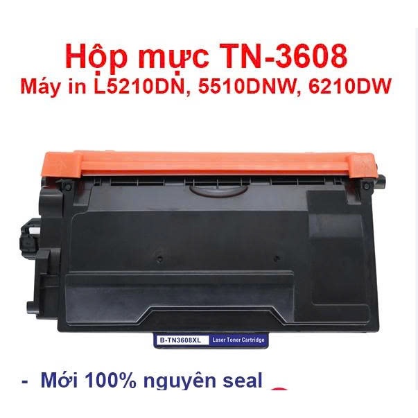 Cụm drum trống và Hộp cartridge mực máy in Brother TN 3608 DR 3608 TN3608 DR3608 HL-L5210DN 5510DNW 