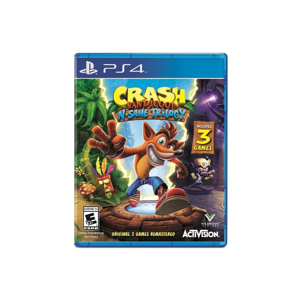 Game PS4: Crash Bandicoot N. Sane Trilogy