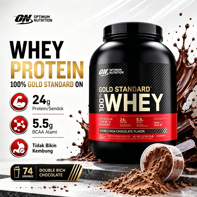 Optimum Nutrition 100% Whey - 24g Protein/ Lần, 74 Liềua