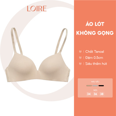 Áo Lót Không Gọng Loirechic AL250739 Chất Tencel Thấm Hút Tốt Đệm 0.5cm