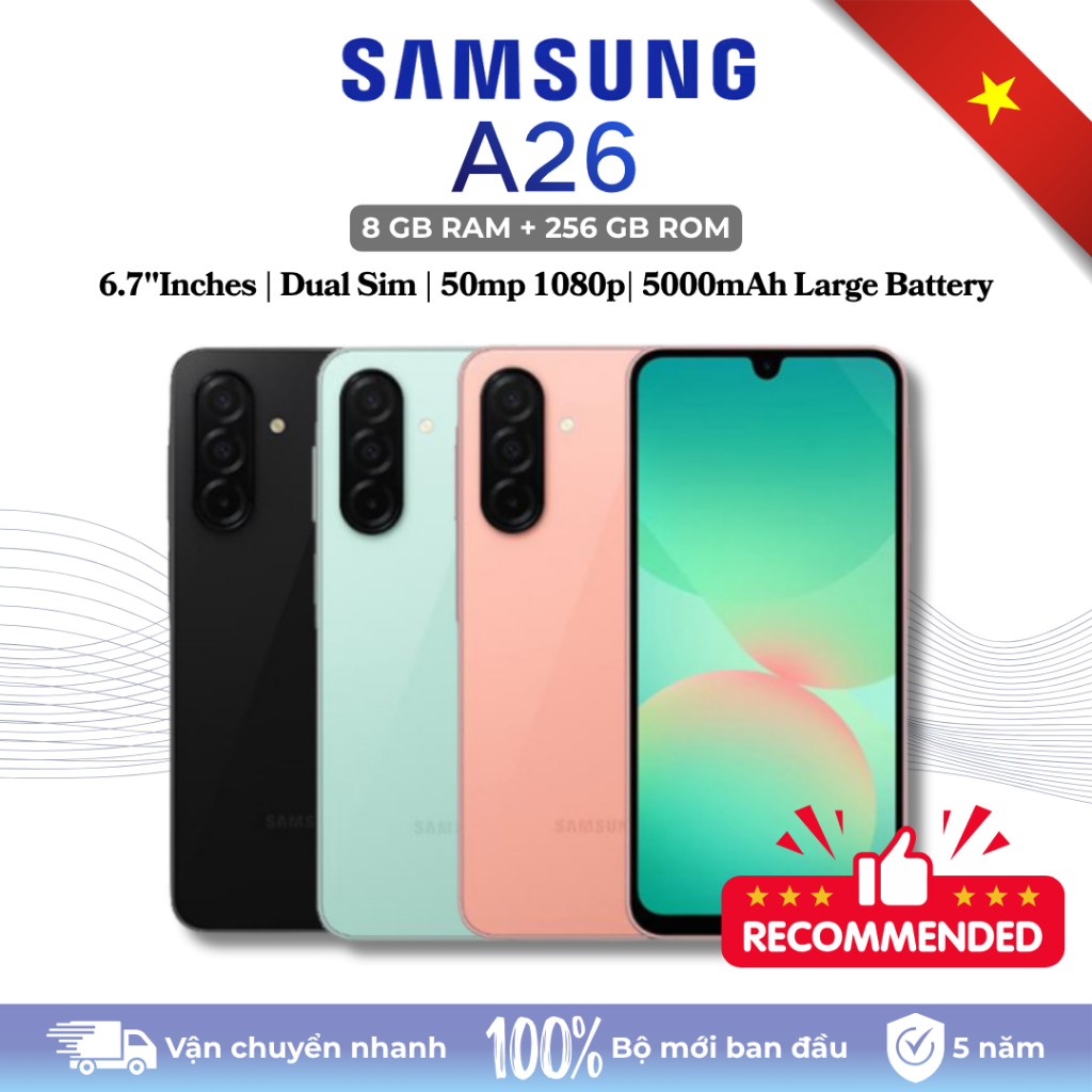 Điện Thoại Samsung Galaxy A26 5G - Hàng Chính Hãng