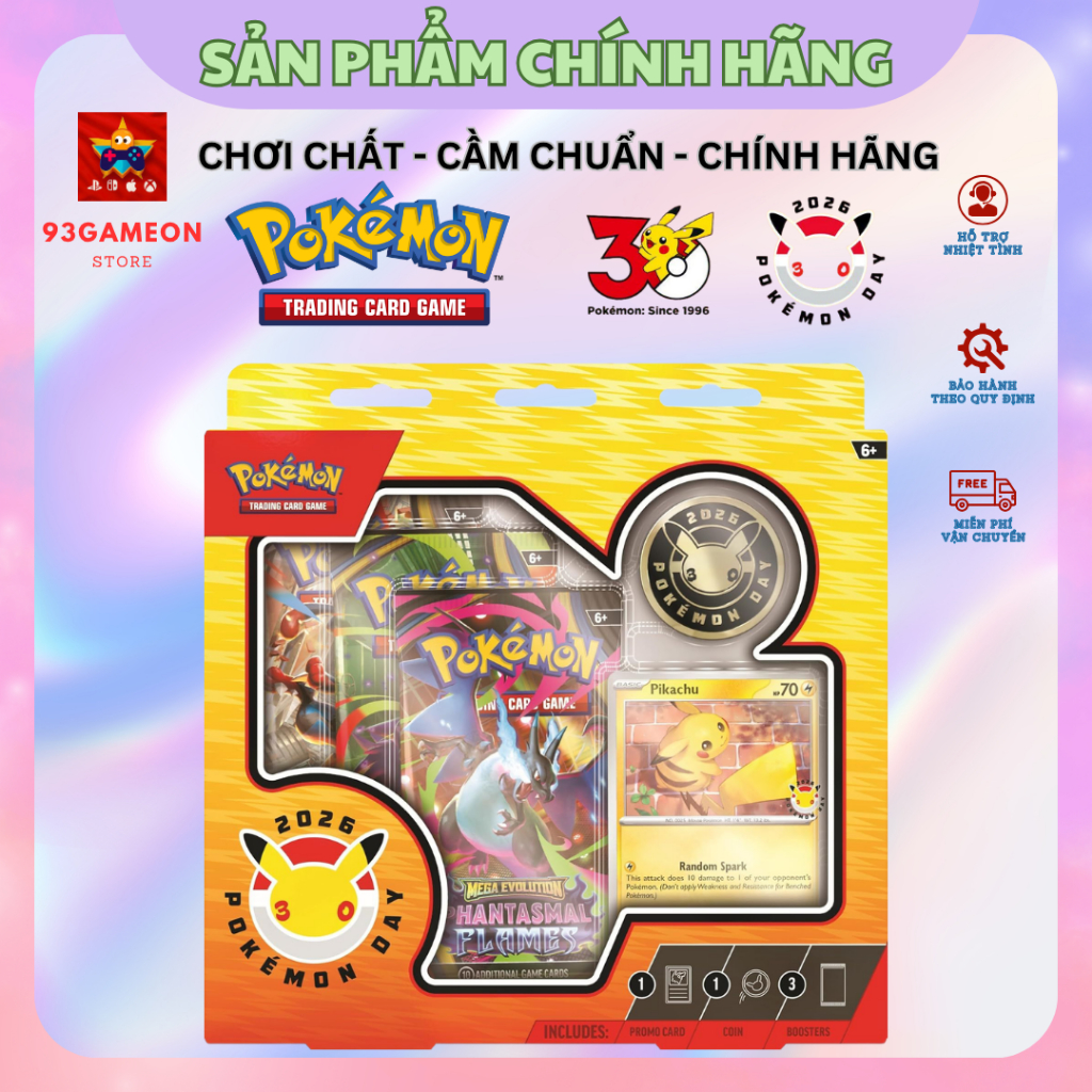 [Chính Hãng] Pokemon TCG: Pokemon Day 2026 Collection