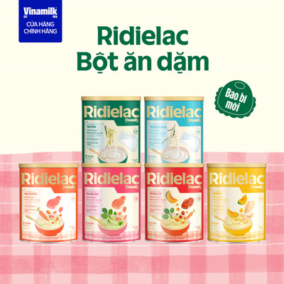 Bột Ăn Dặm Ridielac Gold - Hộp thiếc 350g