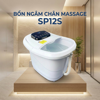 Bồn Ngâm Chân Massage  Serenelife SP12S Tự Động Làm Nóng, Khử Khuẩn UV, Chống Giật An Toàn