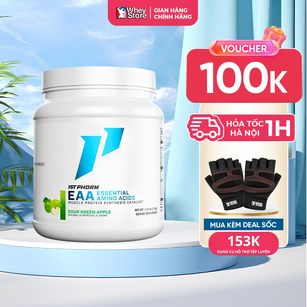 Bổ Sung Điện Giải & Phục Hồi Cơ Bắp 1ST Phorm EAA 60 Servings Chính Hãng