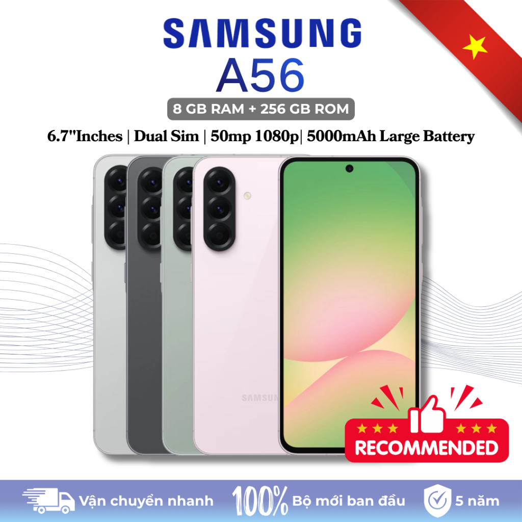 Điện Thoại Samsung Galaxy A56 5G 8GB+256GB Chính Hãng