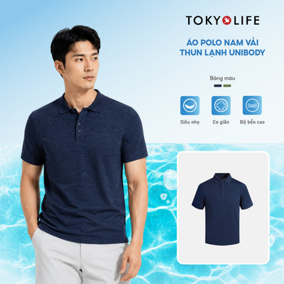 Áo polo nam có cổ Sport X dáng ôm vừa vặn thoải mái thoáng mát 40000938_TOKYOLIFE