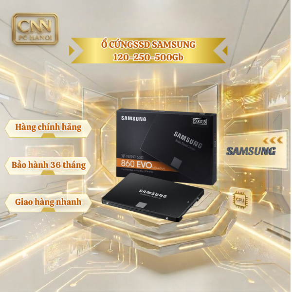 Ổ Cứng SSD Samsung 860 - 870 Evo 2.5inch  120-250- 500Gb SATA3  - 3 NAND thế hệ 6