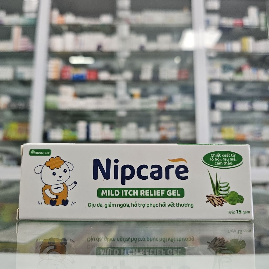 Gel bôi Nipcare Mild Itch Relief 15g - Nipcare giảm ngứa, dịu da, hỗ trợ phục hồi vết thương
