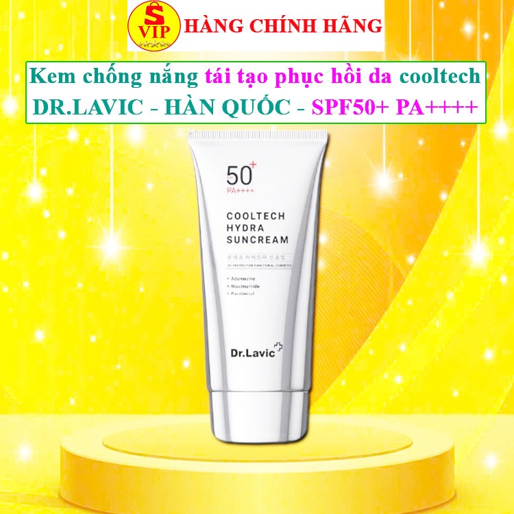 Kem chống nắng Dr.lavic hàn quốc kem chống nắng drlavic cooltech hydra suncream kcn dr lavic màu xám