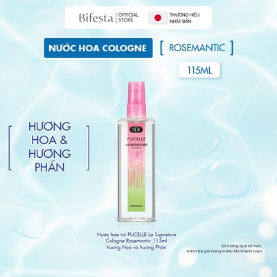 Nước hoa PUCELLE La Signature Cologne Rosemantic 115ml
