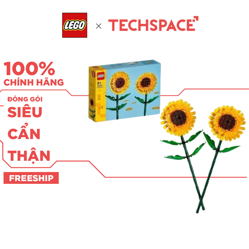 Bộ Mô Hình LEGO Hoa Hướng Dương #40524