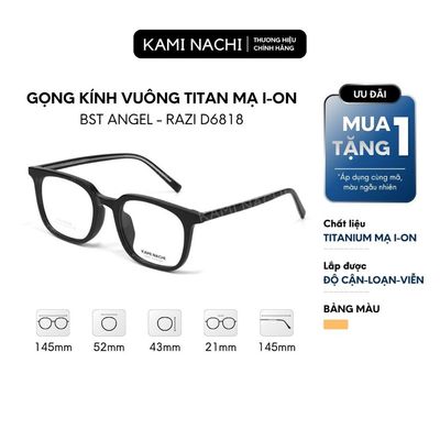 Gọng kính Special Angel phiên bản Razi chất liệu Titanium mạ I-on mã D6818 KAMI NACHI