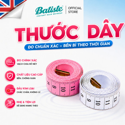 Thước dây đo 3 vòng 150cm tiện lợi cho may mặc và sức khỏe