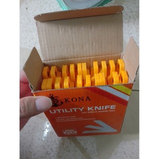 (Dày 0.5)Dao Rọc giấy Cứng 1 hộp 200 lưỡi