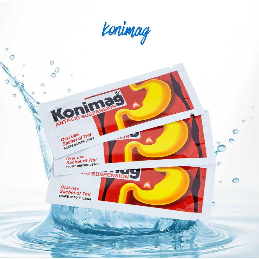 10 Gói Konimag Hỗ Trợ Giảm Đầy Hơi, Ợ Nóng, Trung Hòa Axit Dạ Dày – Gel Uống Tiêu Hóa Nhanh Chóng Kh