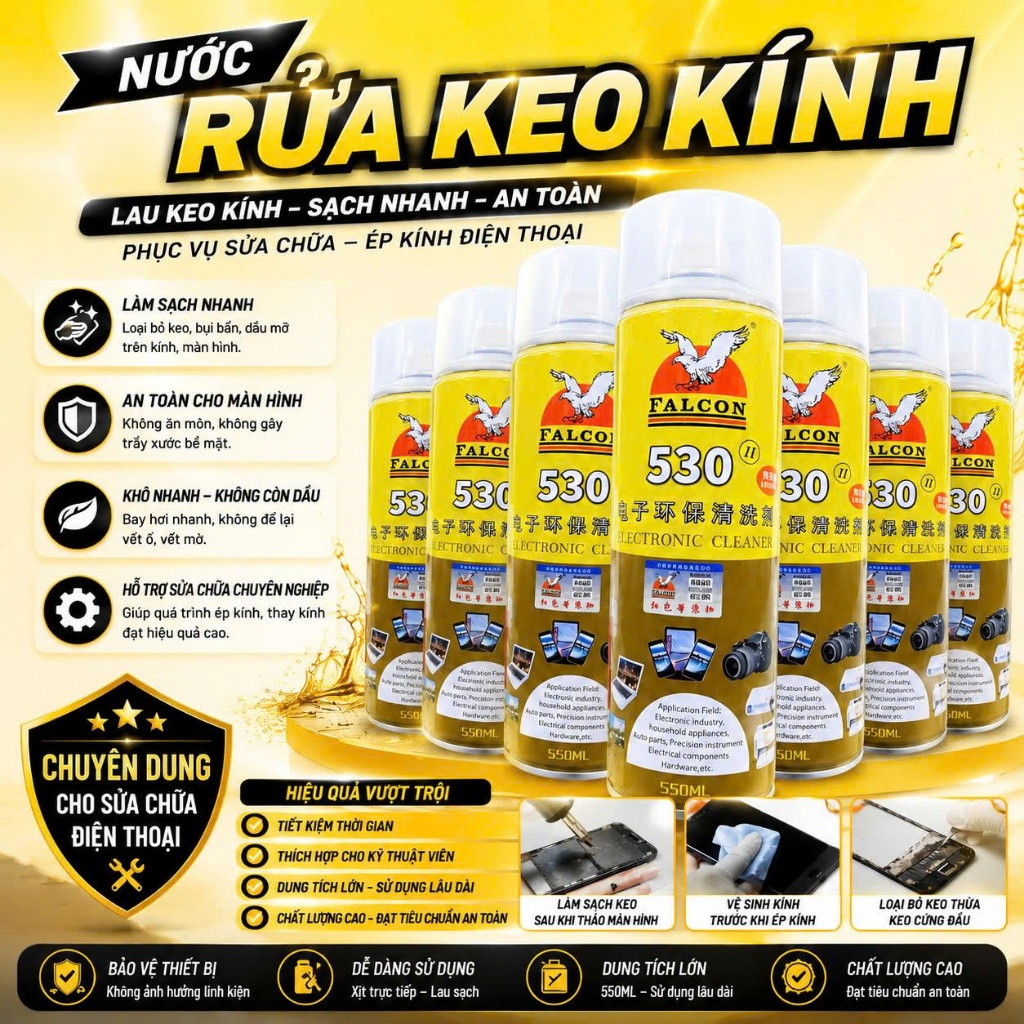 Nước vệ sinh điện thoại kadaben 530