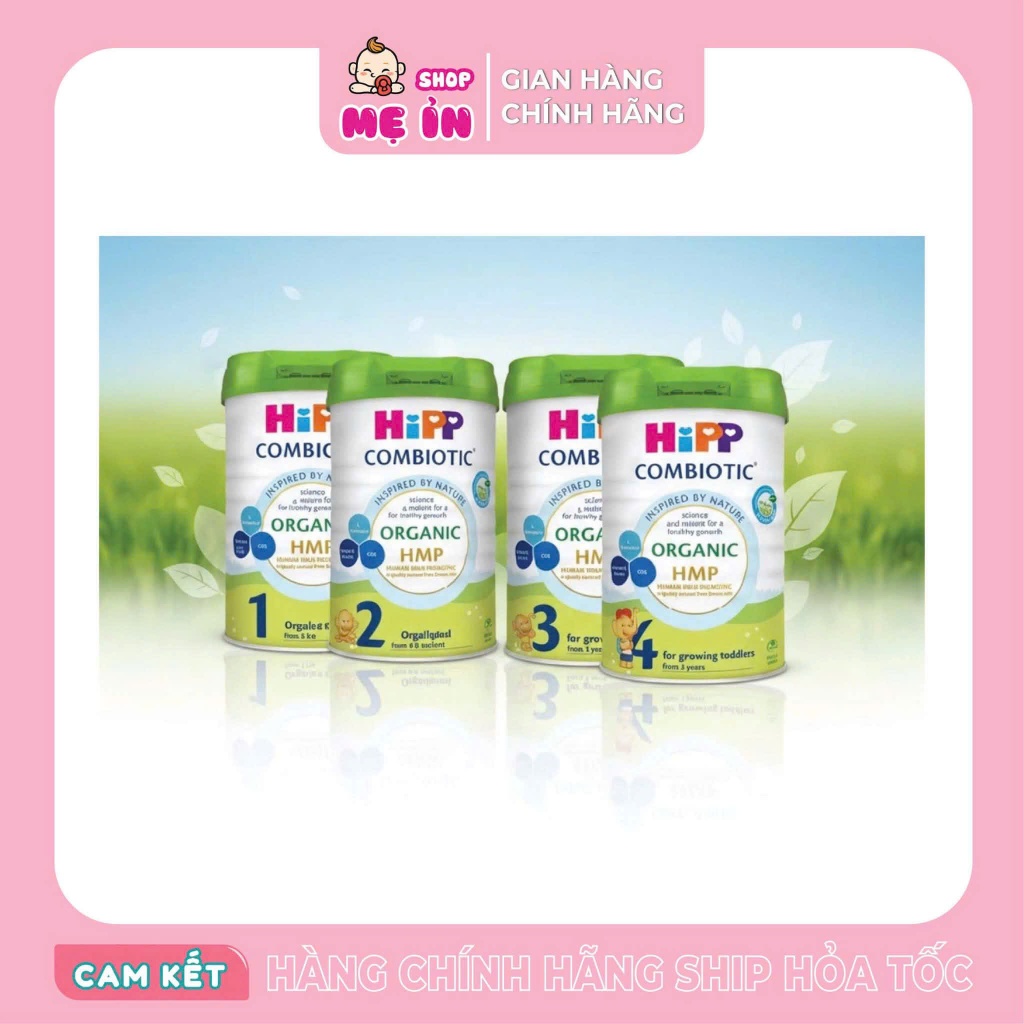 Sữa HiPP Organic Combiotic số 1 (0-6 tháng)350g