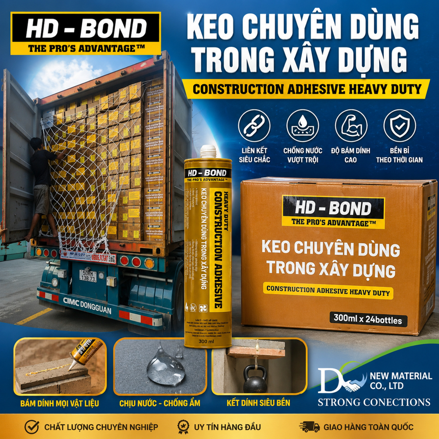 Keo Bond - HD Bone - Keo Dán Decor