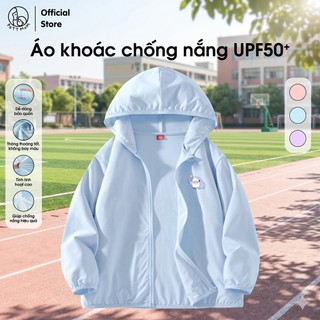 Patt Mom Áo Khoác Chống Nắng Bé, Mỏng Nhẹ UPF50+, Chống UV, Nhiều Họa Tiết Bé trai  Bé gái (50BFSF)