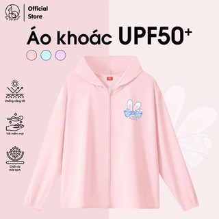 Patt Mom Áo Khoác Trẻ Em UPF50+ Chống Nắng Kháng UV Siêu Mỏng Nhẹ Họa Tiết Đẹp Cho Bé Gái 50BFSF