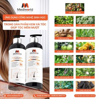 DẦU GỘI VỎ BƯỞI MEDIWORLD chăm sóc tóc suôn mượt