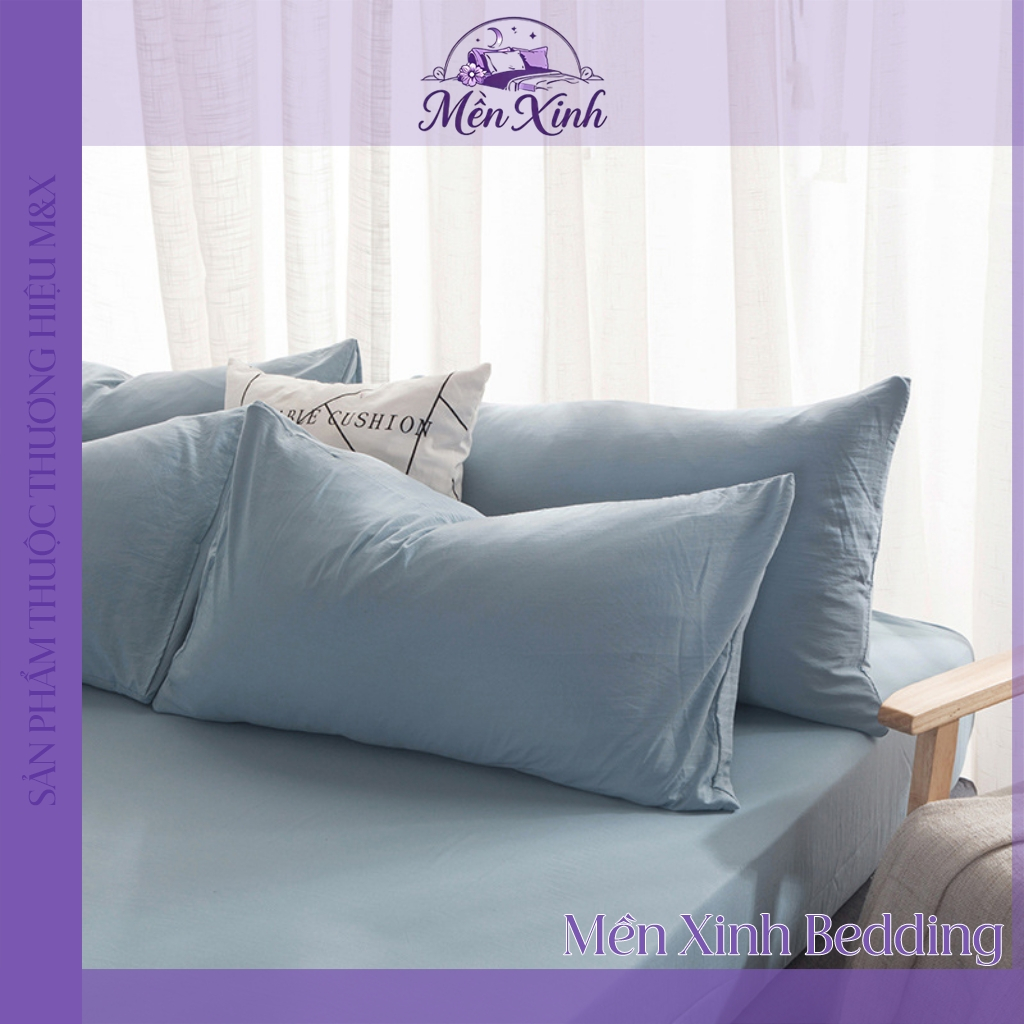Vỏ Gối Nằm Cotton Tici Mềm Mịn Thấm Hút Tốt Vỏ Gối Đầu 35x50 45x65 50x70 Nhiều Mẫu Đẹp