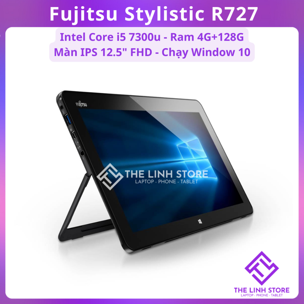 Máy tính bảng Fujitsu Stylistic R727 - Core i5 7300u Window 10