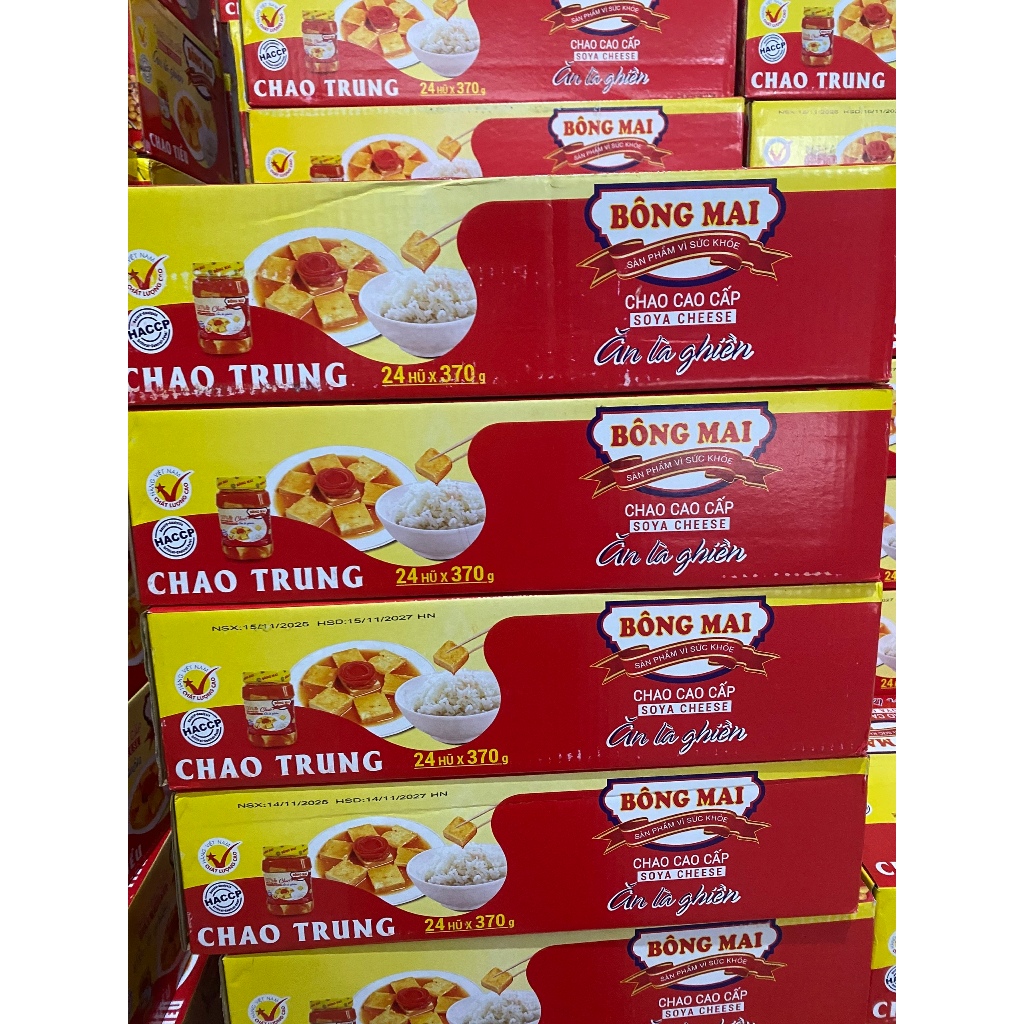 {Hỏa Tốc}Chao Bông Mai 170g/370g/750g - Chao ngon