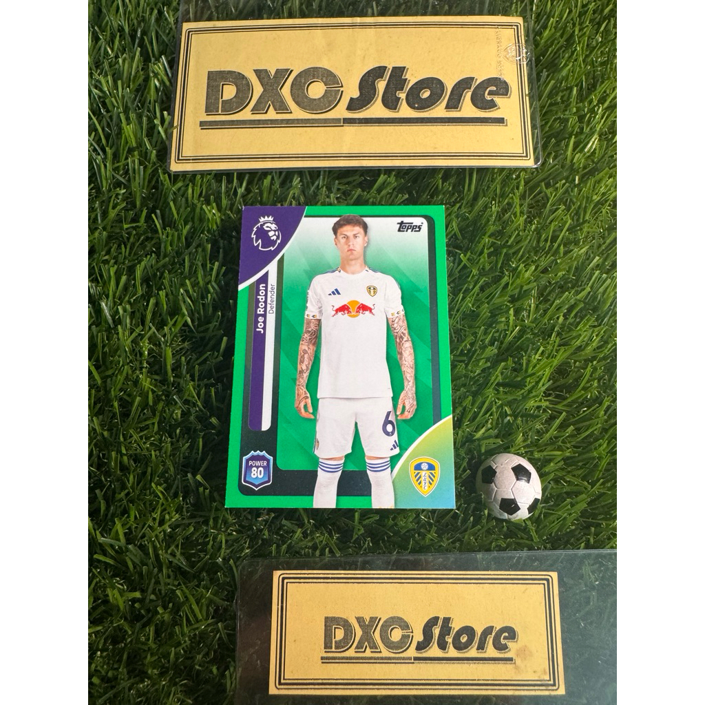 [ CHÍNH HÃNG ] - GREEN PARALLEL - TOPPS PREMIER LEAGUE 2026 - JOE RODON (LEEDS UNITED)