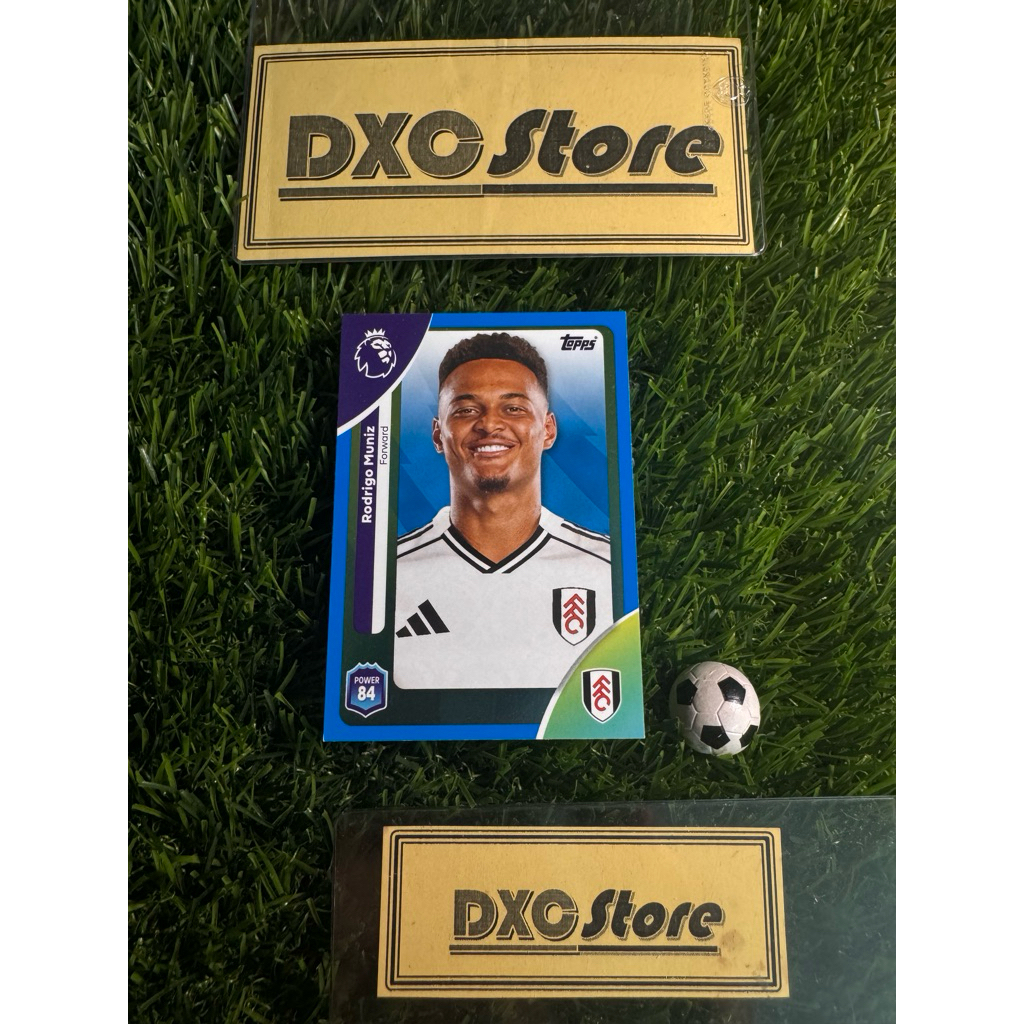 [ CHÍNH HÃNG ] - BLUE PARALLEL - TOPPS PREMIER LEAGUE 2026 - RODRIGO MUNIZ (FULHAM)